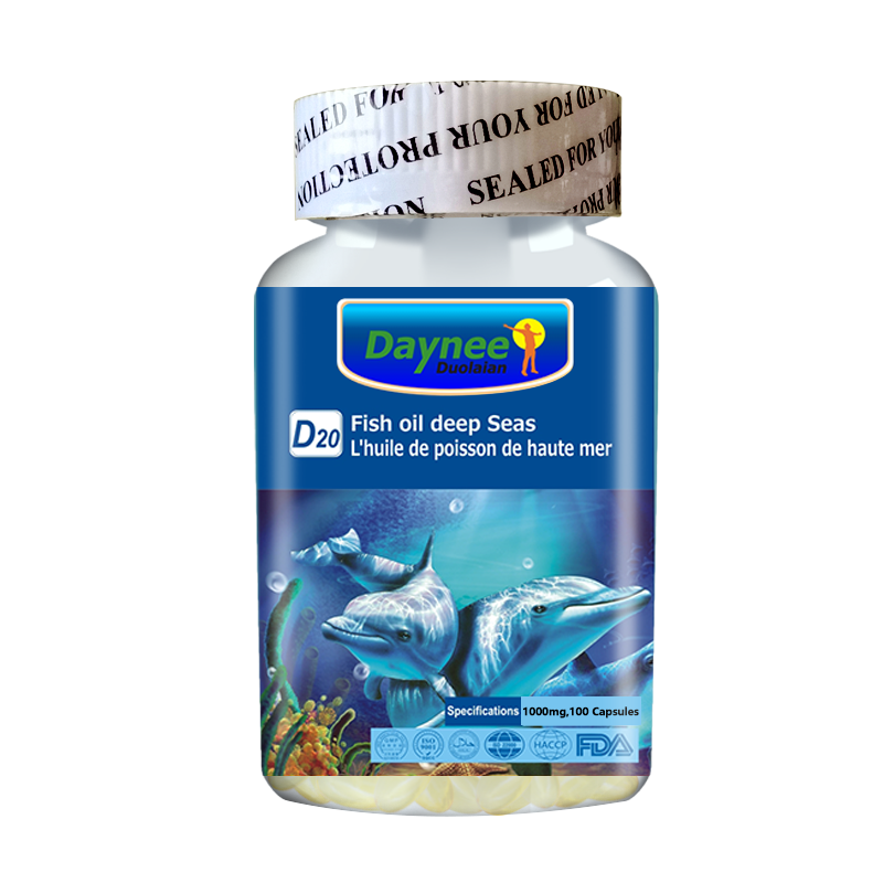 OEM and ODM daynee fish oil deep seas capsules